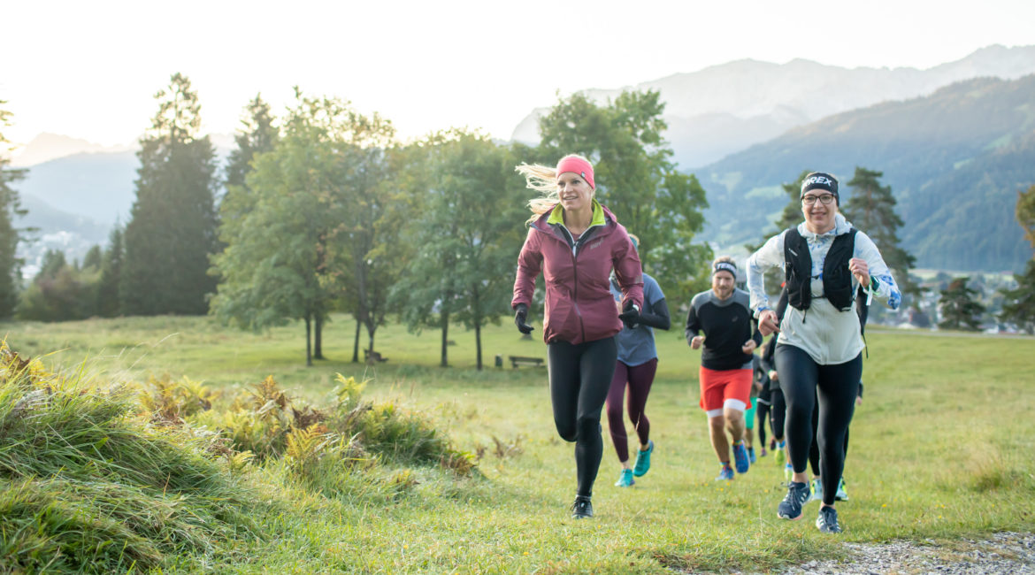 360° TRAIL Trailrunning Event 2019 Frauen Gruppe Trailrun Laufen