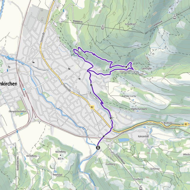 Trail Run Runde Skistadion - St. Anton - Schalmei